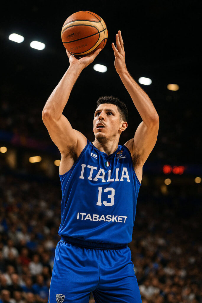 Italbasket – Fontecchio trascina l’Italia: 96-79 contro la Bosnia a Eurobasket 2025