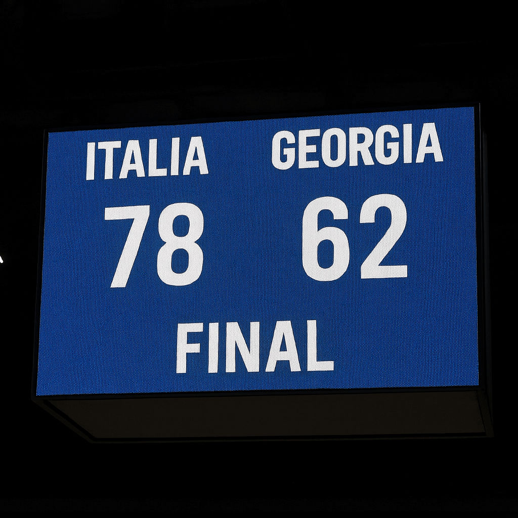 Italbasket – Vittoria convincente contro la Georgia: 78-62 all’Eurobasket 2025