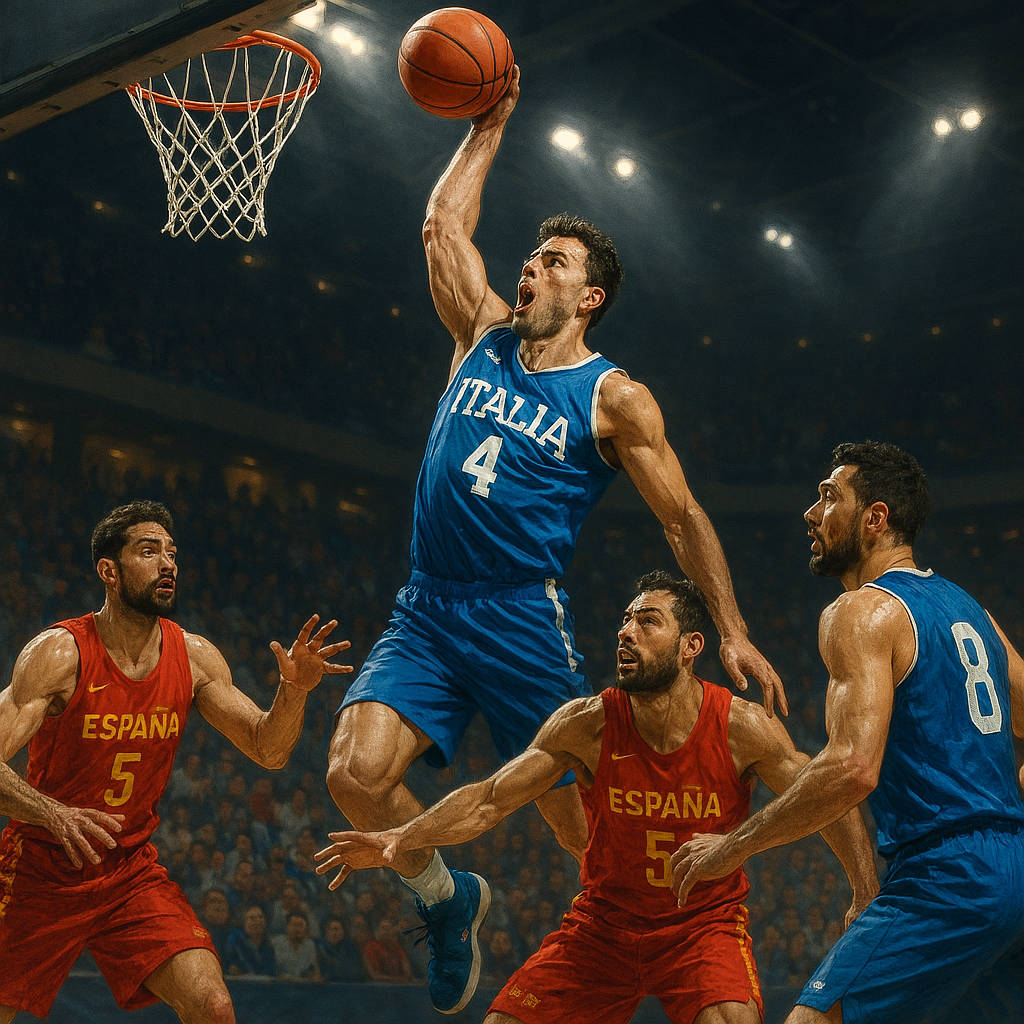 Eurobasket 2025 – Italia da urlo: rimonta sulla Spagna e vittoria 67-63. Primo posto ancora possibile